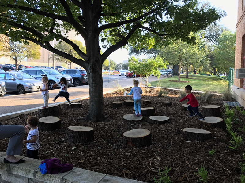outdoor learning environment children playing